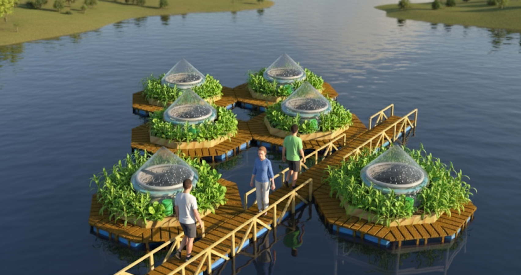 Floating Farms Concept